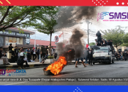 Tiga Titik Aksi Unjuk Rasa di Kota Palopo, AKBP Dedi Surya Dharma Temui Demonstran