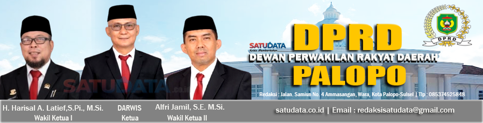 KETUA DAN WAKIL KETUA DPRD PALOPO – 2024-2029