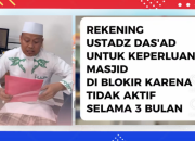 Mau Bayar Biaya Bangunan Masjid Ternyata Rekening Ustaz Das’ad Latif Diblokir