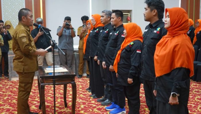 Bupati Luwu Timur Lantik Tim PSC 119 untuk Tingkatkan Layanan Darurat Kesehatan