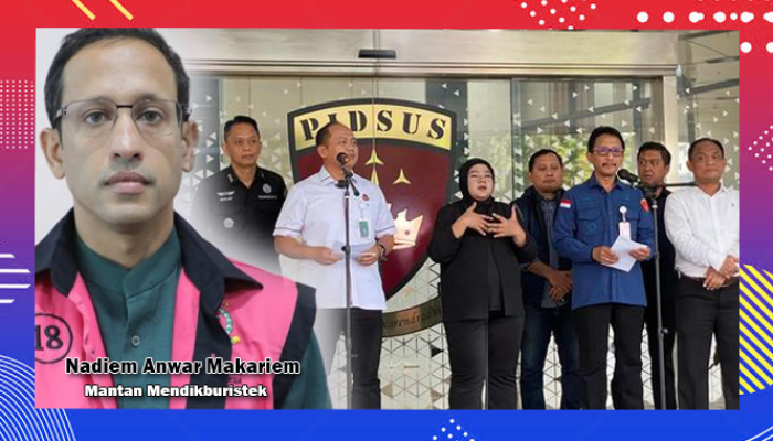Mantan Mendikburistek Nadiem Anwar Makariem Ditetapkan Tersangka