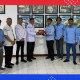 SMSI Terima Plakat dari perumda Tirta Mangkaluku Kota Palopo Simbol Sinergitas 