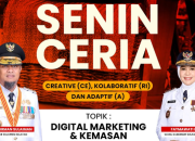 Senin Ceria Pemprov Sulsel Angkat Topik Digital Marketing dan Kemasan