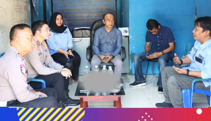 Bangun Kolaborasi, Kapolres Palopo AKBP Dedi Surya Dharma Silaturahmi di Sekretariat SMSI