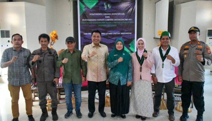 HMI Luwu Utara Gelar Konfercab dan Muskohcab Ke-I, Bupati: Pemuda Penentu Masa Depan Daerah