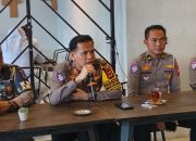 Satlantas Palopo Bahas Penertiban Knalpot Brong dan Balapan Liar Bersama Media