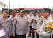 Cek Kelayakan Alkomsus, Polres Palopo Periksa HT Milik Bhabinkamtibmas