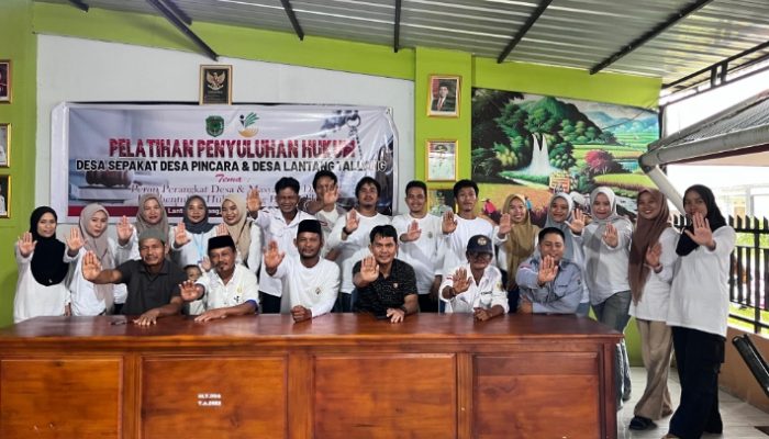 Satresnarkoba Polres Luwu Utara Perkuat Edukasi Narkoba di Tiga Desa Rawan Pengaruh Peredaran Gelap