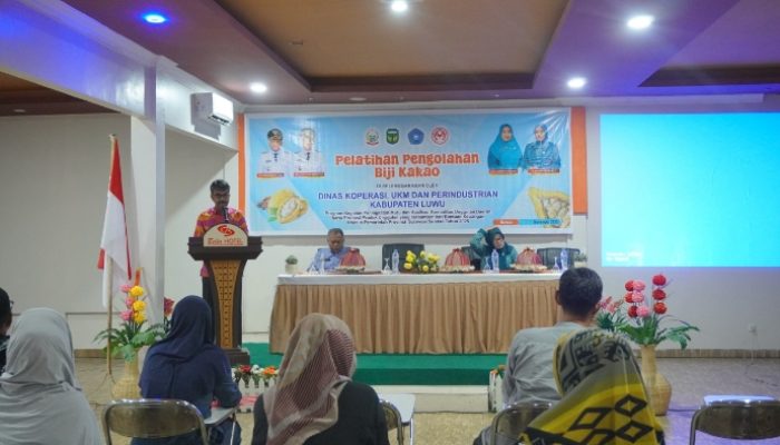 DKUP Luwu Gelar Pelatihan Pengolahan Biji Kakao untuk Tingkatkan Nilai Tambah Petani