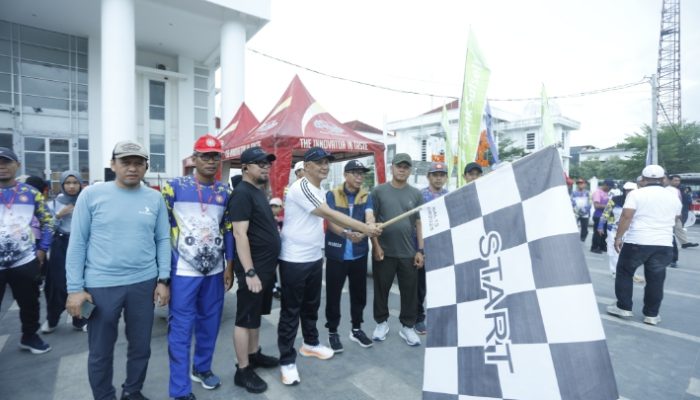 Ribuan Peserta Ikuti Jalan Sehat HUT PGRI ke-80 dan Hari KORPRI di Palopo