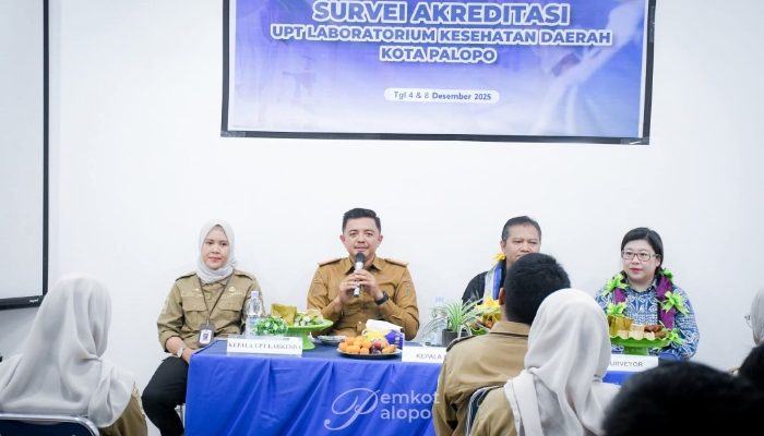Dinkes Palopo Sambut Tim Survei Akreditasi Labkesda