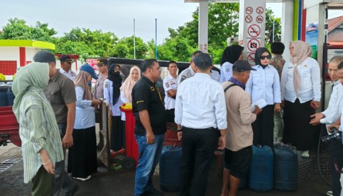 Stok BBM Aman, Wali Kota Palopo Sidak Sejumlah SPBU Jelang Nataru