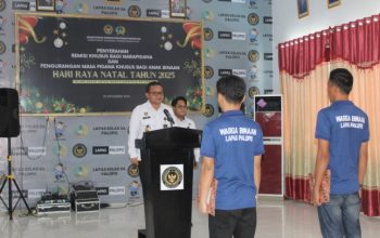 Lapas Palopo Serahkan Remisi Khusus Natal 2025 kepada 44 Warga Binaan