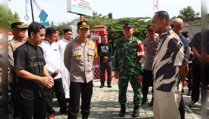 Natal 2025 di Palopo Berlangsung Aman, Kapolres Turun Langsung Pantau Pengamanan