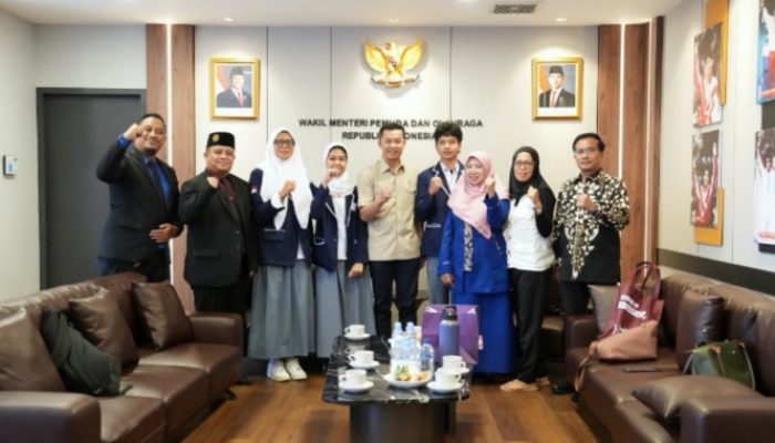 Wamenpora Taufik Apresiasi Atlet Pelajar Peraih Medali SEA Games 2025