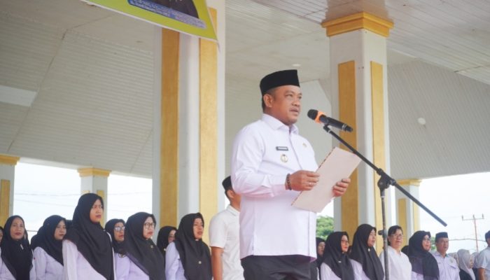 Bupati Luwu Pimpin Upacara HAB ke-80 Kemenag di Belopa