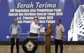 Wali Kota Palopo Bersama Ketua DPRD Terima LHP BPK Semester II 2025