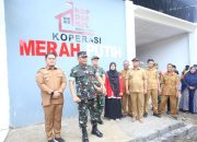 Wabup Luwu Dampingi Pangdam XIV/Hasanuddin Tinjau KDMP di Desa Tampa