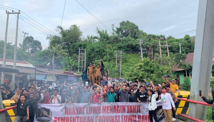 Pemuda Mappedeceng Suarakan Dukungan Penuh Pemekaran Provinsi Luwu Raya : Harga Mati