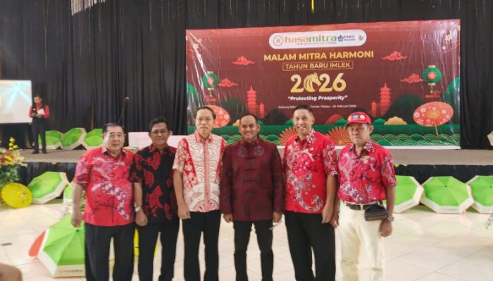 Ome Hadiri Malam Mitra Harmoni Imlek, Sinergi Pemerintah dan Perbankan Diperkuat