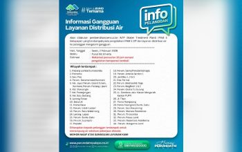 Perumda Tirta Mangkaluku Palopo Lakukan Pencucian WTP IPAM 5 Batupapan, Distribusi Air Terganggu