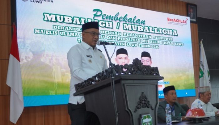Ketua MUI dan Persamil Luwu Resmi Dilantik, Bupati Luwu Tekankan Penguatan Dakwah