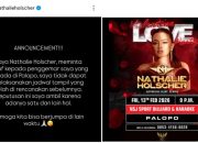 Nathalie Holscher Umumkan Batal Tampil di NSJ Billiard Palopo