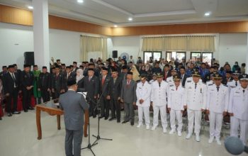 Momentum Satu Tahun Kepemimpinan, Bupati Luwu Lantik 72 Pejabat Strategis