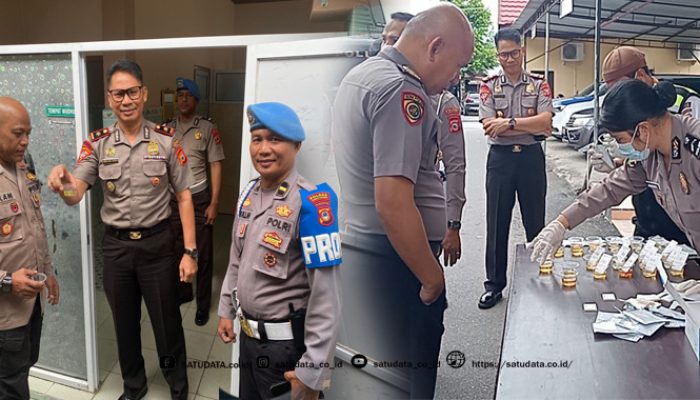 Tanpa Toleransi, Internal Polres Luwu Utara Jalani Tes Urine Mendadak