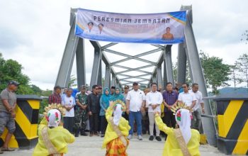 Bupati Luwu Resmikan Jembatan Salubua–Kaili, Perkuat Konektivitas Suli Barat
