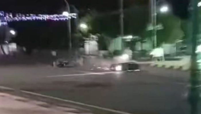 Aksi Balapan Liar di Palopo Tabrak Pengendara, Korbannya Wanita