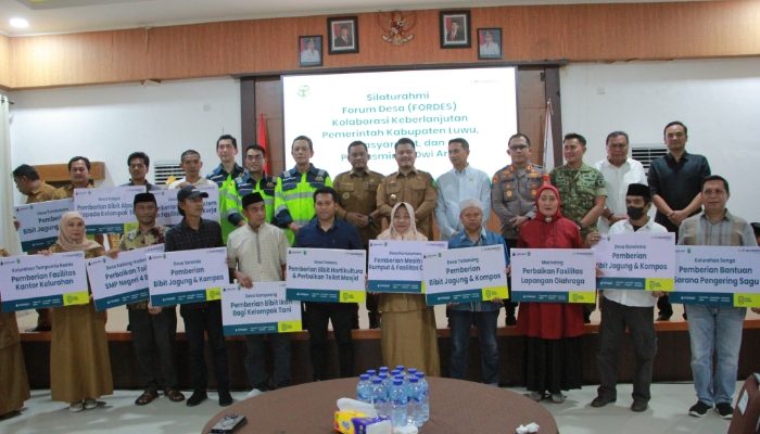 Bupati dan Wabup Luwu Hadiri Silaturahmi Forum Desa PT Masmindo Dwi Area