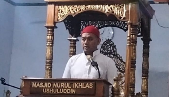 Ome Ajak Warga Sumarambu Perkuat Ketakwaan dan Amaliyah di Bulan Ramadan