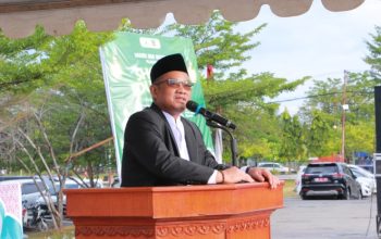 Ribuan Warga Ikuti Salat Id Bersama Bupati Luwu di Belopa