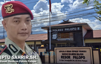 Kasat Reskrim Polres Palopo Iptu Sahrir Bergeser ke Polres Jeneponto