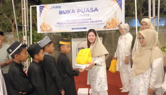 Bulog Palopo Tebar Kebahagiaan Ramadan, Buka Puasa Bersama Anak Panti Asuhan