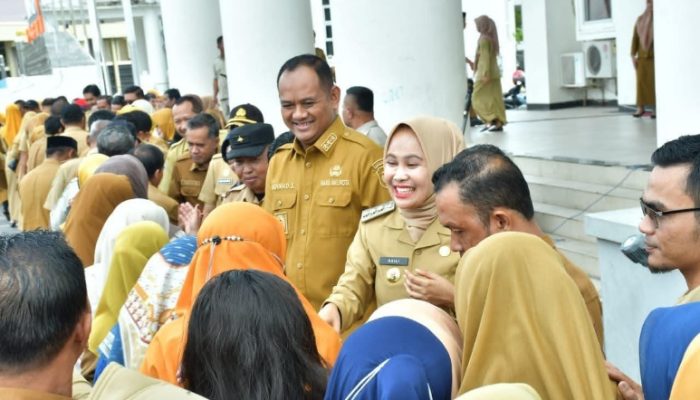 Usai Cuti Lebaran, Wali Kota Palopo Pimpin Apel Perdana dan Halal Bihalal