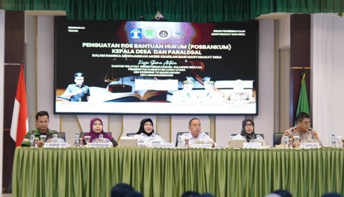 Akses Keadilan hingga Desa, Posbankum di Luwu Utara Diperkuat