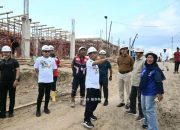 Bupati Sidrap Tinjau Progres Pembangunan Sekolah Rakyat Terintegrasi di Puncak Mario