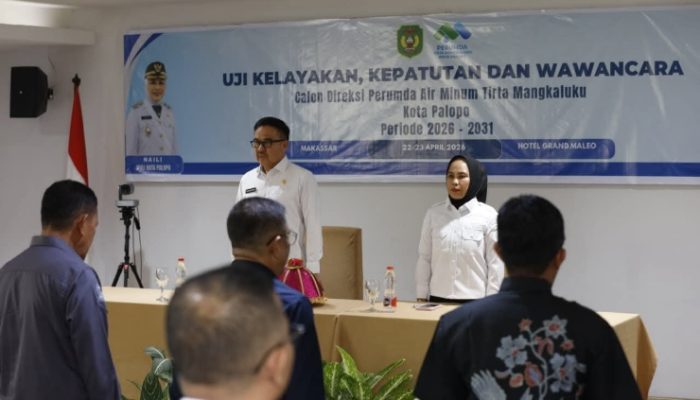 Wali Kota Palopo Tekankan Independensi Pansel UKK Direksi Perumda Tirta Mangkaluku
