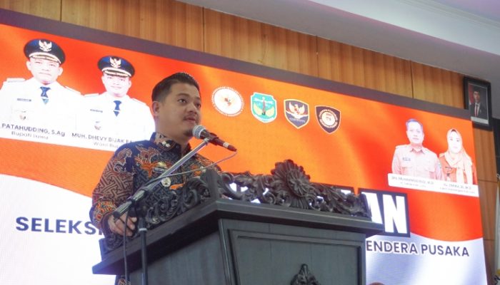 Wabup Luwu Buka Seleksi Paskibraka 2026, Tekankan Transparansi dan Objektivitas