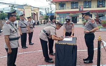 Ipda Faizal Resmi Jabat Kapolsek Sukamaju, Kapolres Tekankan Pelayanan ke Masyarakat