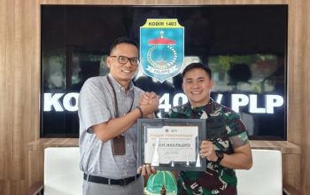 Kodim 1403 Palopo Dinilai Tertib Pajak, Raih Apresiasi dari KPP Pratama