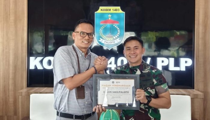 Kodim 1403 Palopo Dinilai Tertib Pajak, Raih Apresiasi dari KPP Pratama