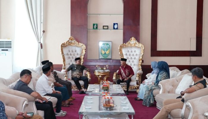 Bupati Luwu Terima Kunjungan Datu Luwu, Bahas Pelestarian Adat dan Budaya