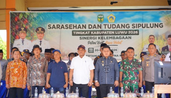 Bupati Luwu Dorong Program IP300, Tegaskan Pengawasan Timbangan Hasil Panen Petani