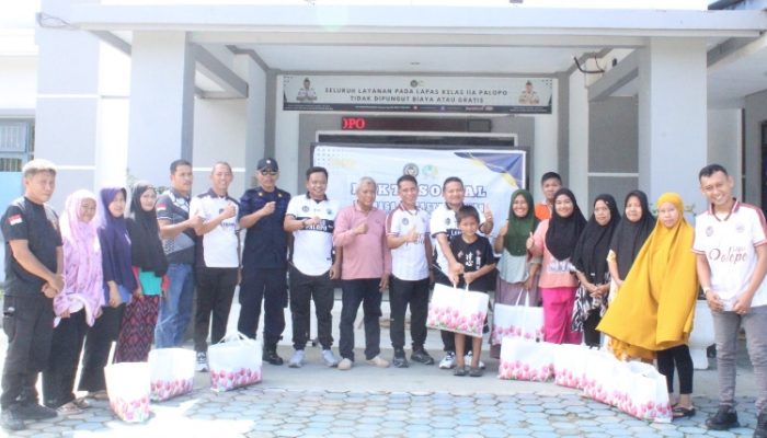 Dukung Program Menteri Imipas, Lapas Palopo Salurkan Bansos untuk Masyarakat dan Keluarga WBP