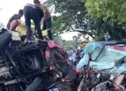 Lakalantas Di Desa Marabuana Luwu, Tiga Orang Meninggal Ditempat, Dua Lainnya Dilarikan Ke Puskesmas