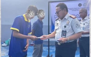 Aktif Ikuti Program Kemandirian, Warga Binaan Lapas Palopo Terima Premi