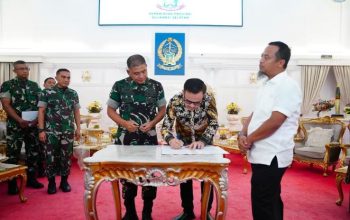 Pangdam Hasanuddin dan Pemprov Sulsel Teken Kerja Sama Pengelolaan SDA dan Pengaman Pantai